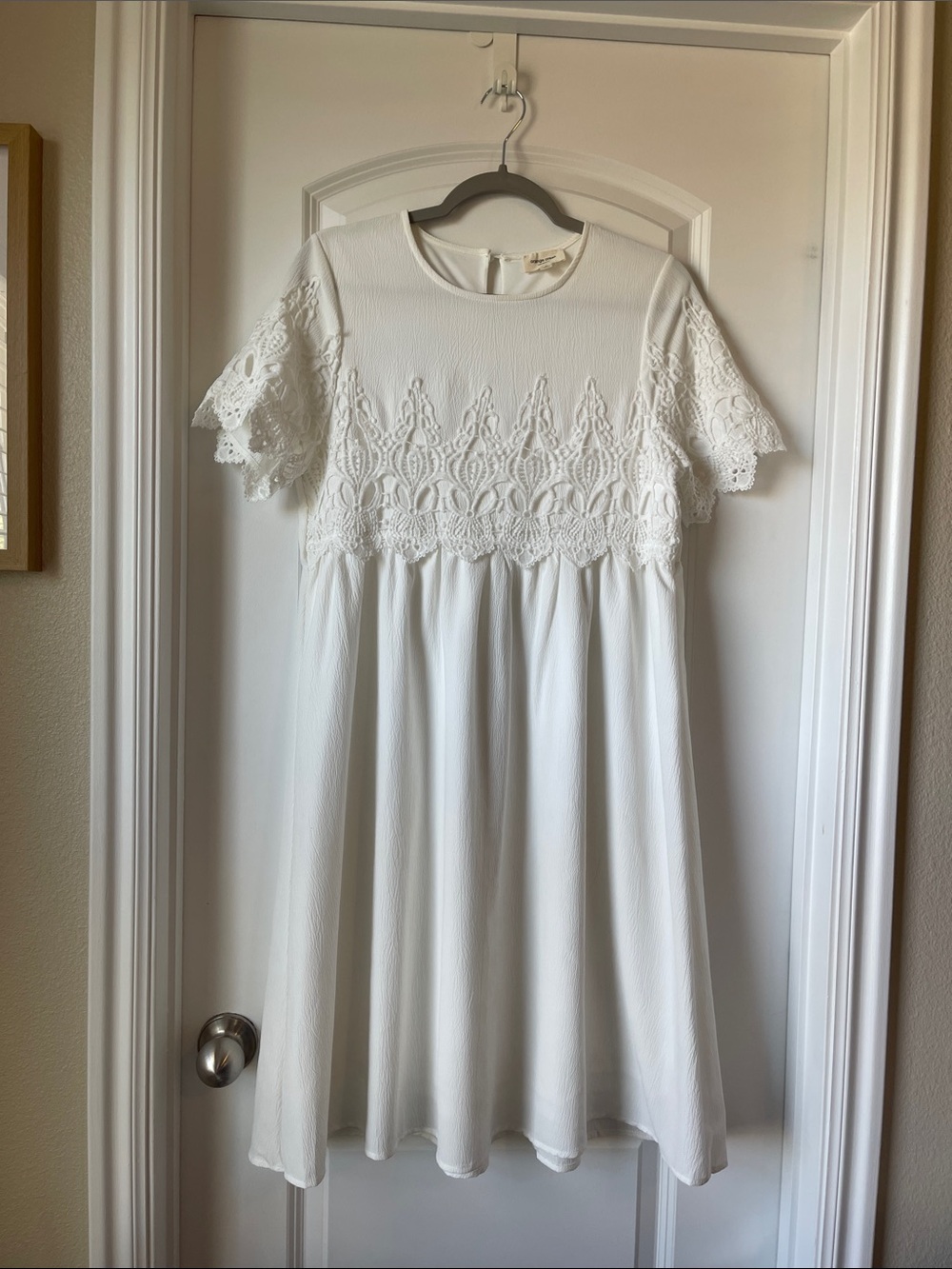 White dress